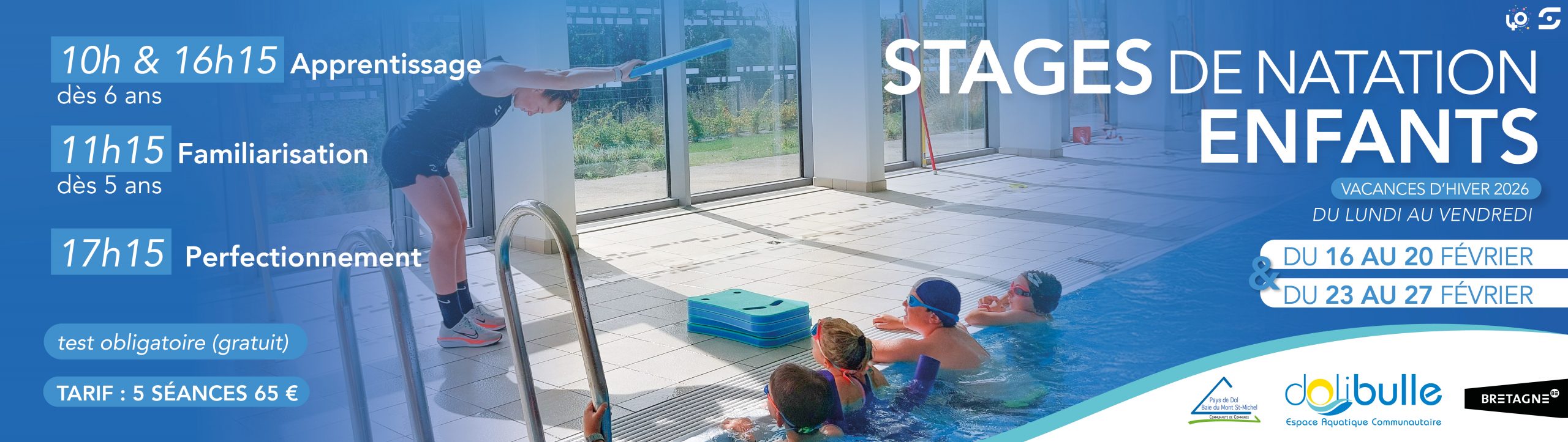 STAGES DE NATATION ENFANTS